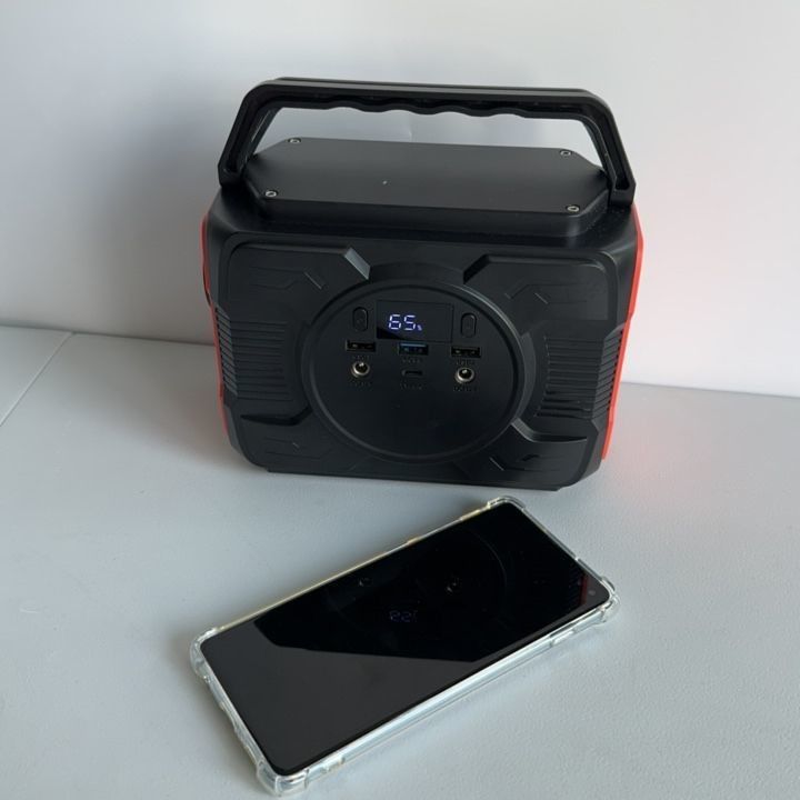48000mAh 비상용 소형 휴대용 모바일 전원 은행 및 DC1 2 출력 12V-16.8V/6A