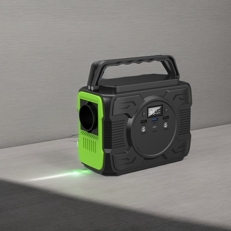 QC3.0 출력 9V/2A 오프그리드 173wh 200W 외관 가정 비상용 태양광 발전소