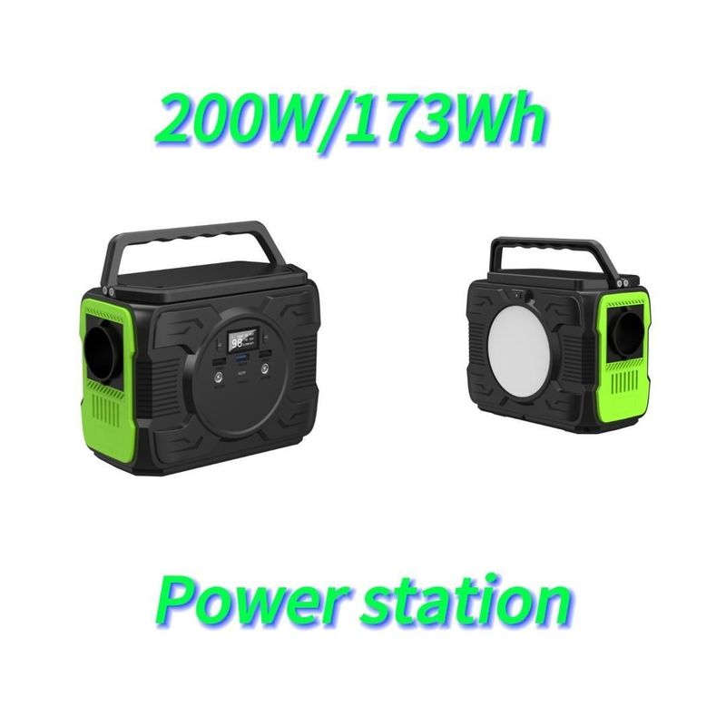 48000mAh 배터리 용량 야외 캠핑용 휴대용 모바일 전력 발코니 RV 발전기