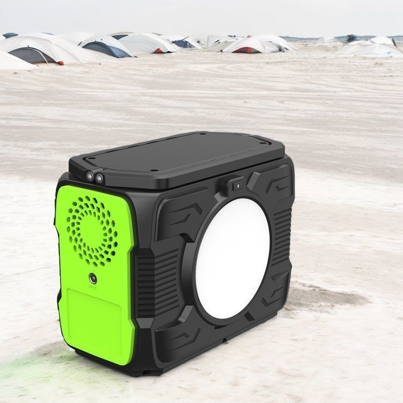 휴대용 태양 전지 발코니 에너지 저장 발전소 200W AC 출력 및 USB 출력