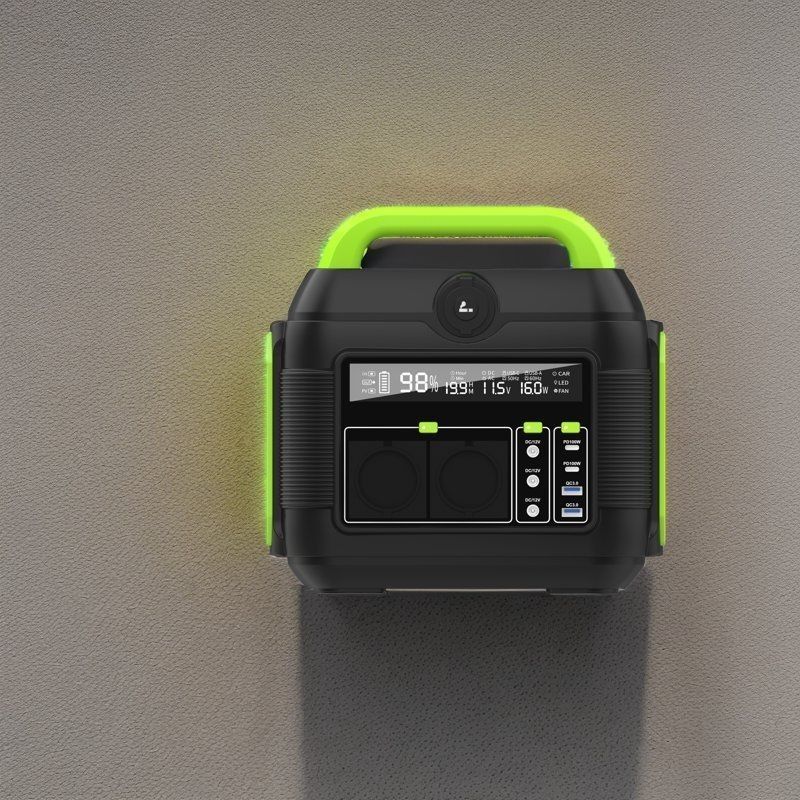 휴대용 태양광 발전소용 600W 다기능 태양광 패널 AC 급전전 3.0