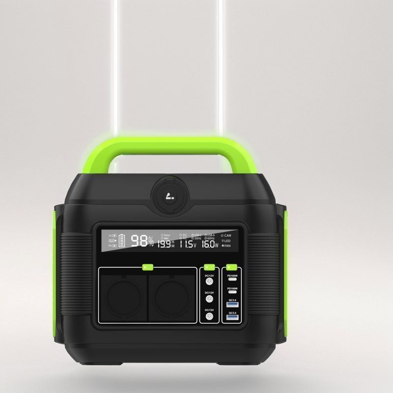 비상 에너지 600W700W2200W 휴대용 산소 발전소 MPPT 및 리?? 배터리