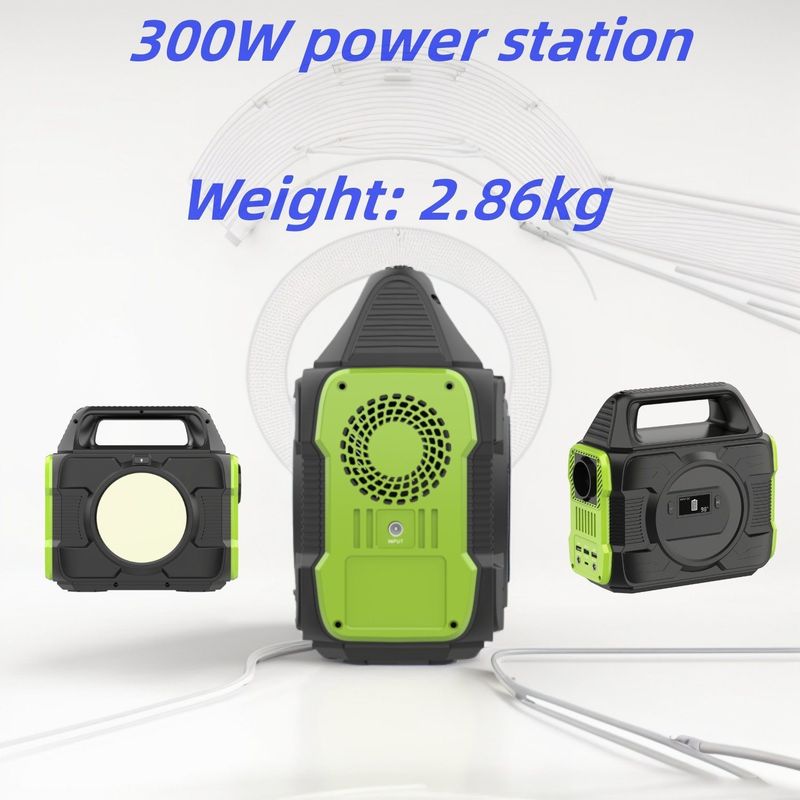 캠핑 및 RV 전원을위한 300W 휴대용 발전소 288wh 야외 태양 발전기 S3