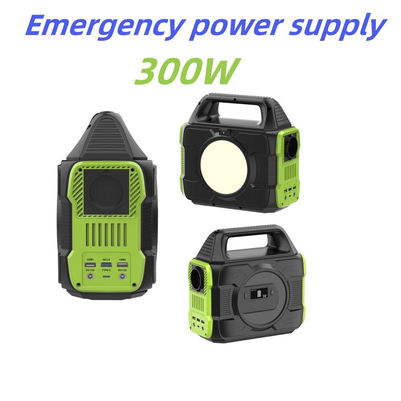288wh 에너지 저장장 야외 캠핑 및 RV용 휴대용 300W 비상 전력 발전소