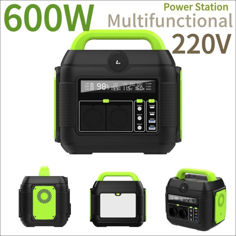 커스터마이징 가능한 300W 500W 600W 1200W 2200W 야외 활동용 휴대용 발전소