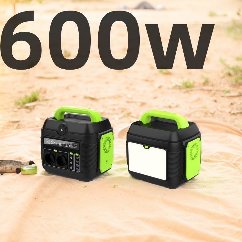 2024 새로 설계된 S6 600W 특수 자동차 전력 휴대용 발전소 태양 발전기