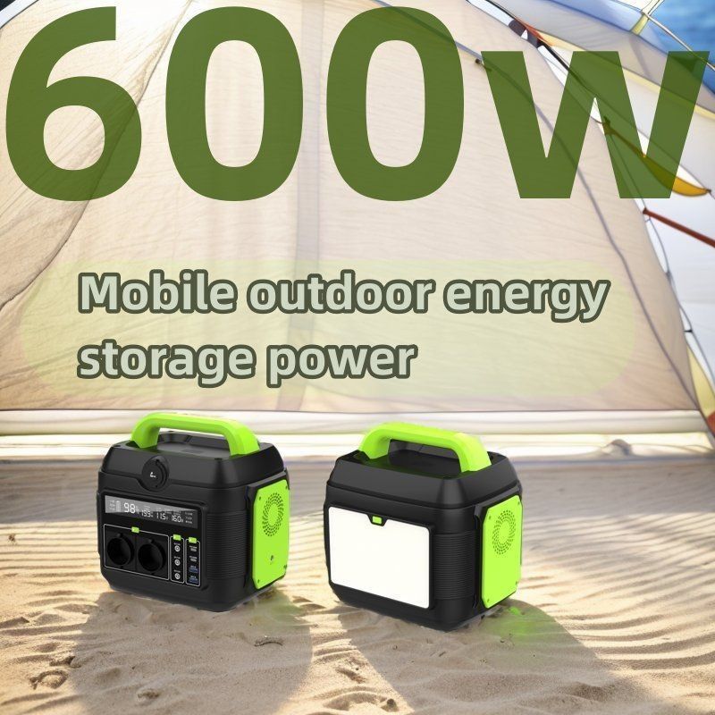 휴대용 발전소용 600W 리쿼드 크리스탈 디스플레이 태양 발전기