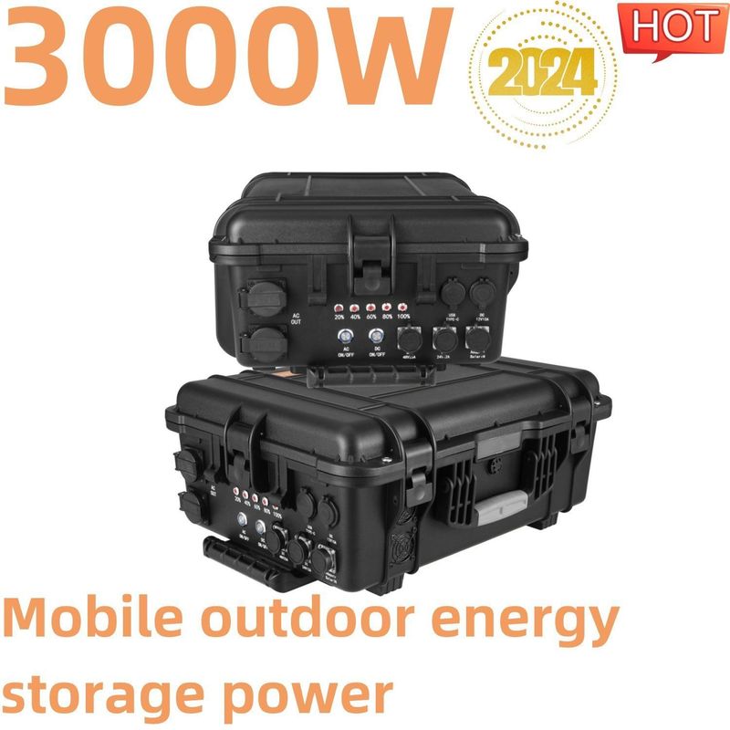 3000W 태양 발전기 AC 순수 시노파 출력 비상 준비 및 전력 공급 장치