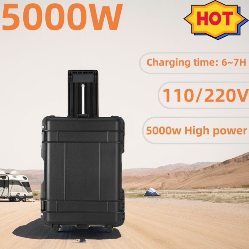 8000W 피크 파워 휴대용 에너지 저장 태양 발전기