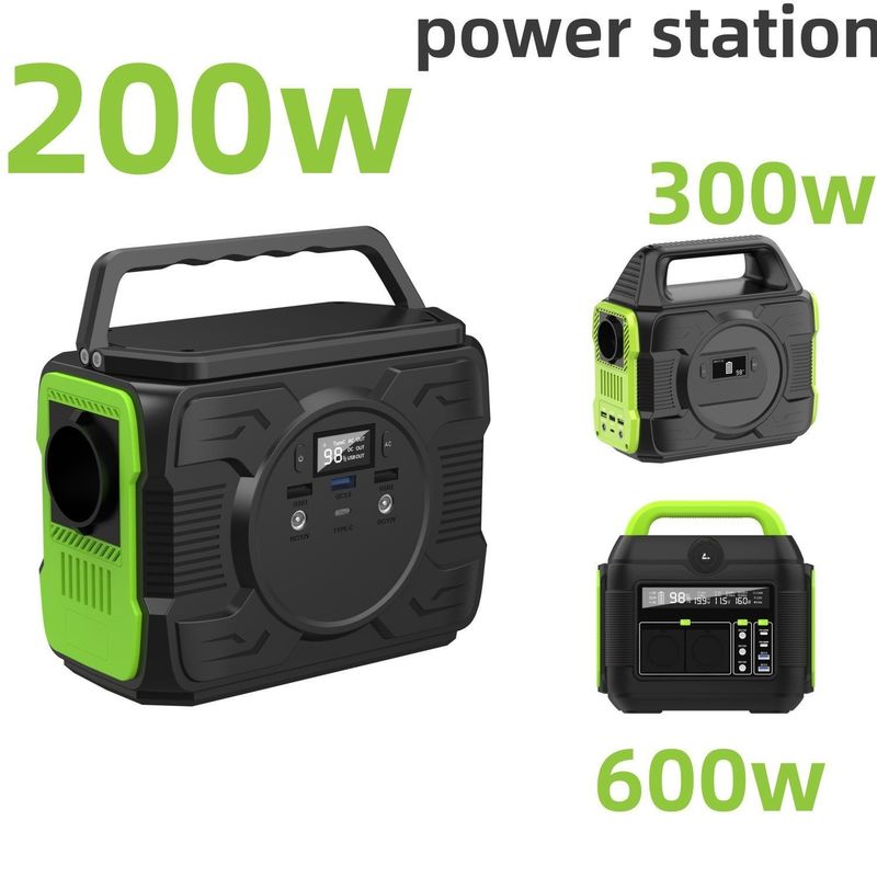 동아시아 시장용 휴대용 태양광 발전기 200W/300W/600W 비상 백업 S2X-173