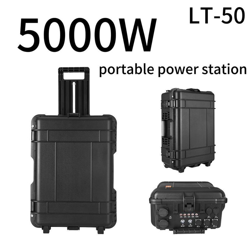 5000W 빠른 충전 리?? 가정용 휴대용 3600W 전기 발전소 지금 구입