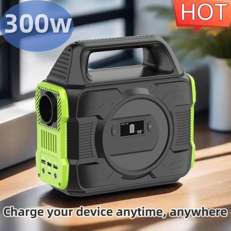 S3 드론 노트북 및 휴대 전화용 300W 휴대용 발전소 태양 발전기