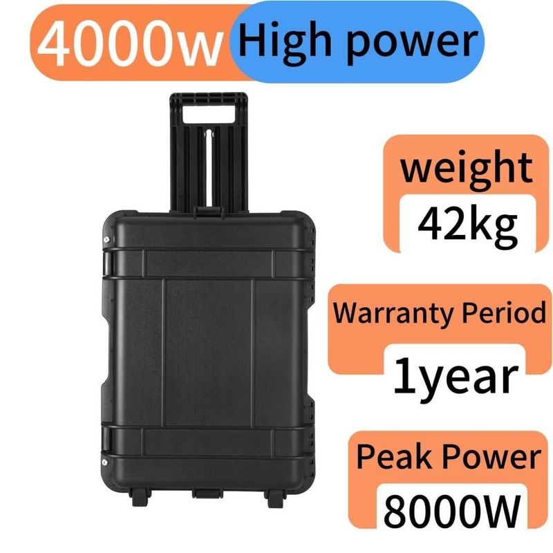 LT-40 4000W/3840wh 태양광 발전기 AC 출력 110V/220V 지속 가능한 야외 에너지