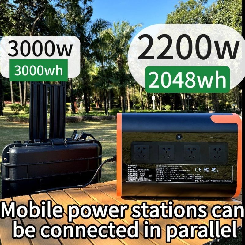 오렌지 2200W Uav 태양 발전기 Un38.3/Msos 인증과 4000W 드라이브 전력