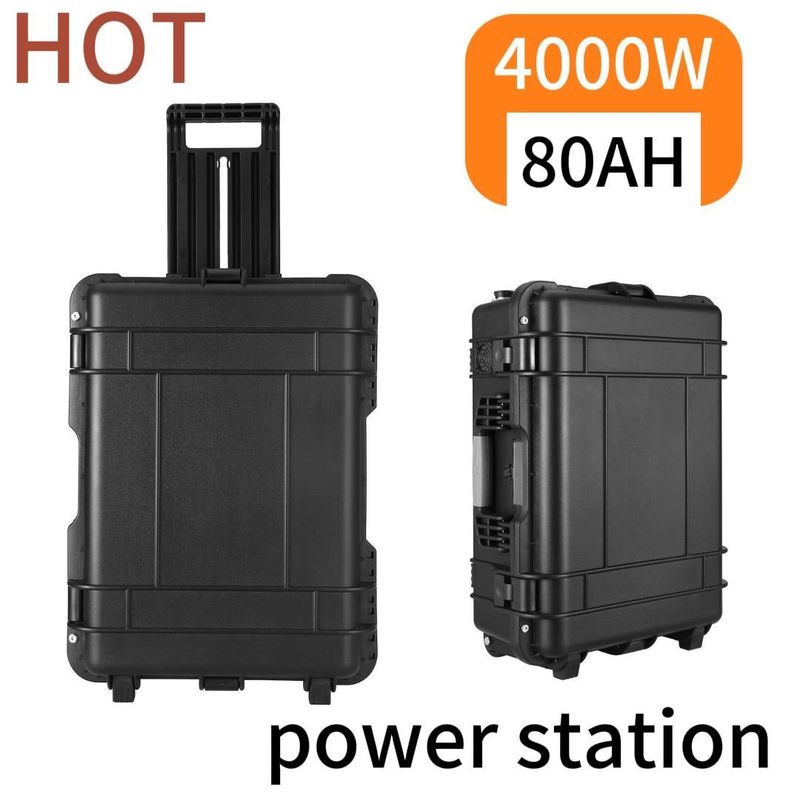 4000W 80ah 태양 발전기 야외 가정용 비상 전력 발전소