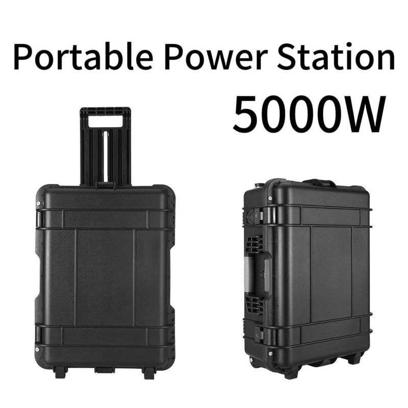5000W 비상 에너지 공급 전력 은행 발전기 및 AC/DC 인버터 CE.Un38.3 인증