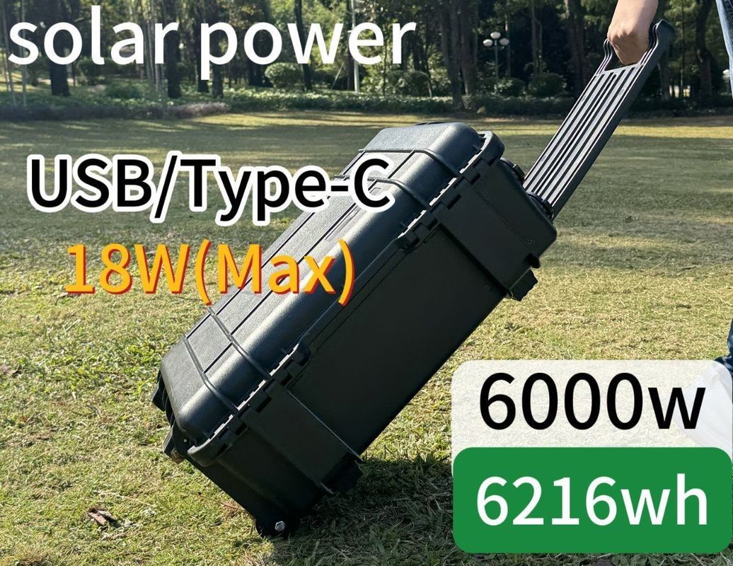 6000W 발전기 휴대용 발전소 야외 활동의 궁극적인 해결책