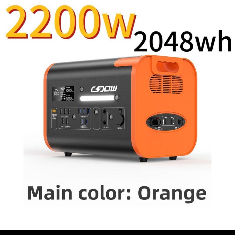1500W 급 충전 휴대용 전원 공급 장치 디스플레이와 1800W UPS 모바일 전원 스테이션