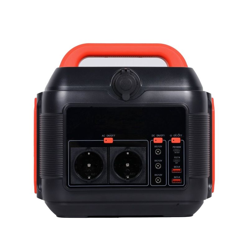휴대용 태양 발전기 12V-13V/10A DC 출력 및 보호 기능 600W/576wh