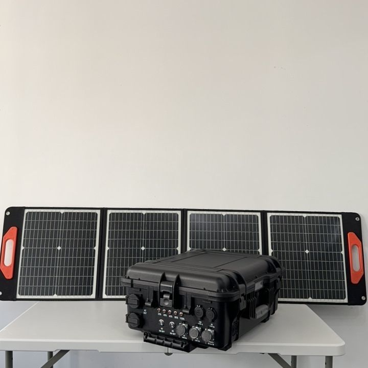3000W 태양광 UAV 발전기 야외 휴대용 발전소 다중 보호 기능