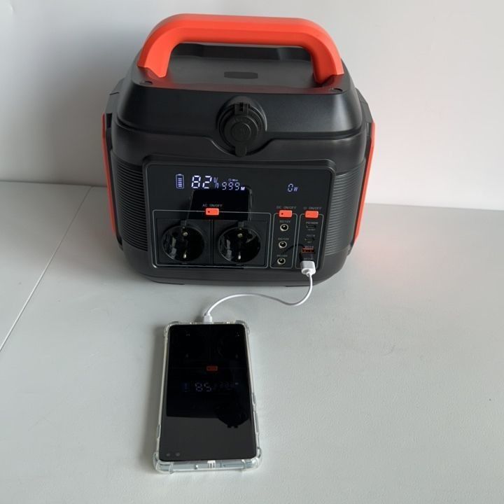 비상 전력 뱅크 600W 휴대용 에너지 저장 전력 발전소
