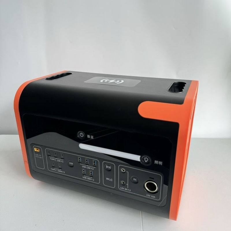 1000W 이동 전력 110V 220V 태양 전지 발전기 2200W 야외 실내 휴대전력 발전소
