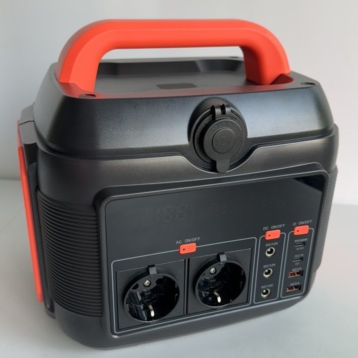 C형 출력 Pd100W Pd27W DC 출력 12-13V 10A 외관용 휴대용 발전소
