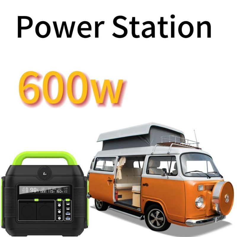 600W/288wh 야외 활동 리?? 배터리 소형 태양전지 휴대용 발전소