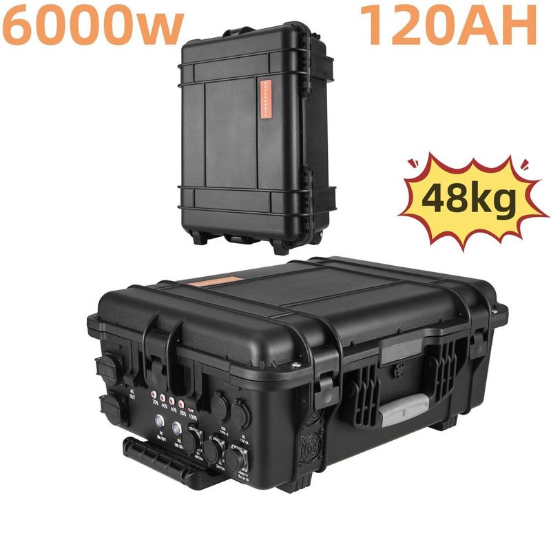 가정 및 야외 에너지 솔루션에 대한 AC 순수 시노파 6000W/120ah 태양 발전기