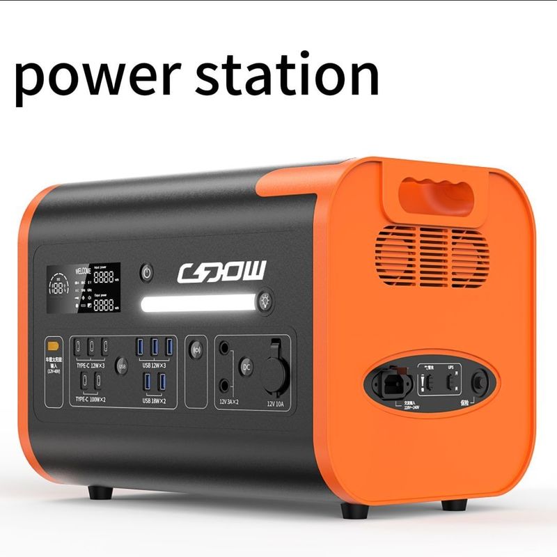 800W 맥스 태양전지 충전 자동차 휴대용 발전소 순수 시노스 파드 출력 파드 형태