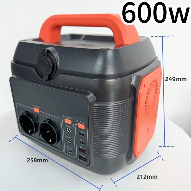 비상용 휴대용 발전소 AC 출력 220V 50Hz/110V 60Hz 및 리?? 배터리