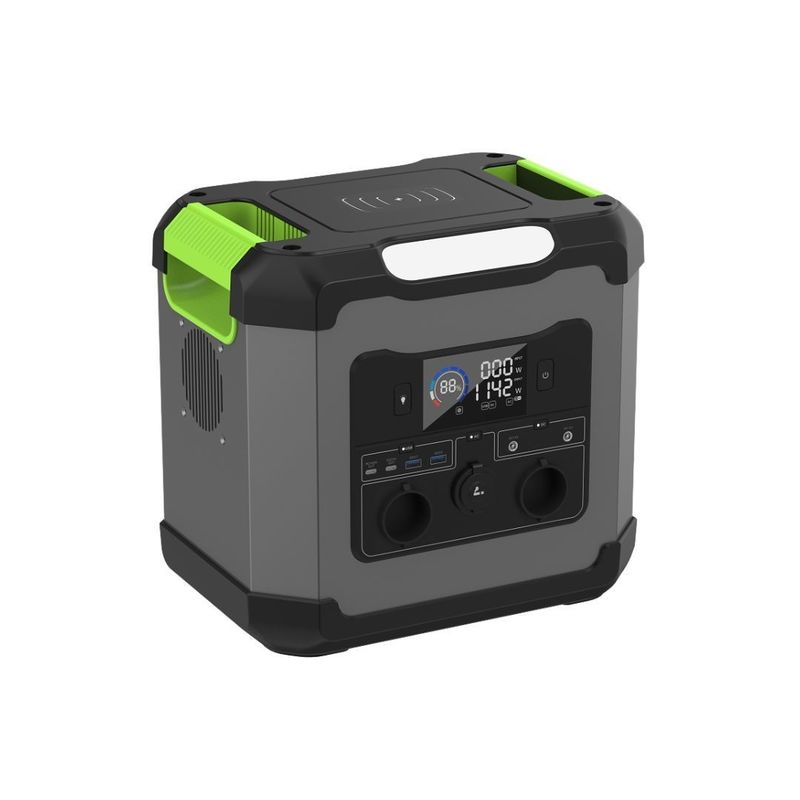 휴대용 1500W/1344wh 태양 발전기 비상 준비용 휴대용 발전소