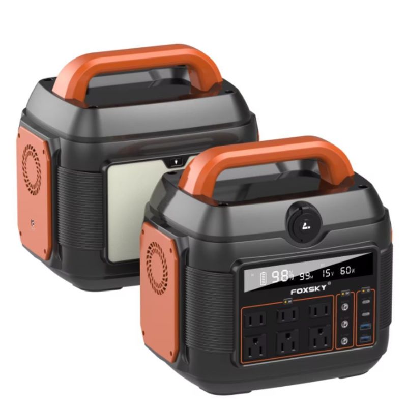 18W QC3.0 출력 태양 전지 패널 충전 외관 및 비상용 휴대용 발전소