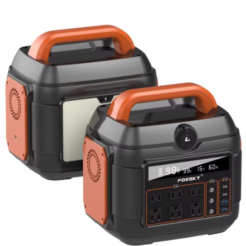 600W 태양광 전력 휴대용 야외 에너지 저장 전력 발전소 리?? 배터리