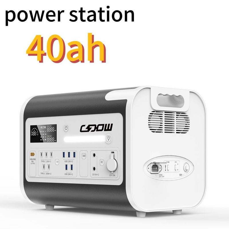 커스터마이징 할 수 있는 색상 2200W/2048wh 야외 캠핑 전력 저장 전력 발전소 순수 시노스 파도