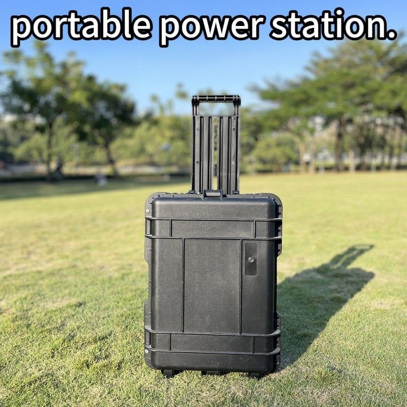 외부 여행용 3000W/4000W/5000W 재충전 가능한 백업 전력 배터리 태양 전지 충전 모드