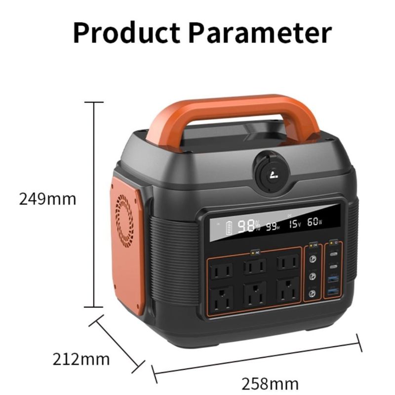 600W/1200W/3600W 리?? 배터리 태양 발전기 야외 캠핑용 뜨거운 이동 전력