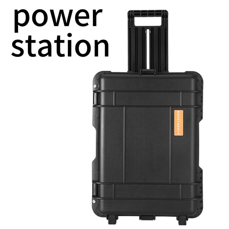 3000W 휴대용 전력 발전소 수레 박스 가볍게 이동 리?? 배터리 에너지 저장