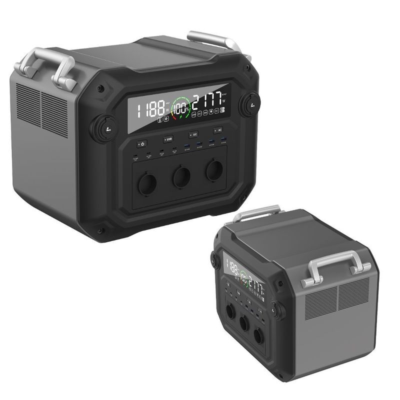 실내 및 실외 전력 발전소용 직전 휴대용 전원 공급 3600W 출력 전압