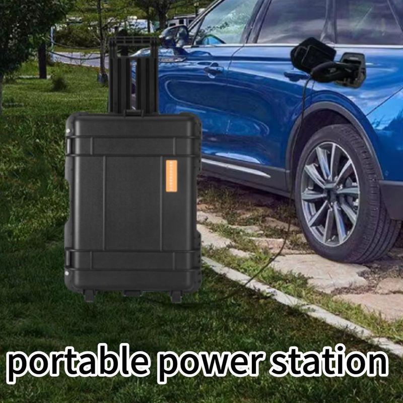 콤팩트 모바일 600W/3000W/4000W 리?? 배터리 야외 캠핑용 UPS 전력 발전소