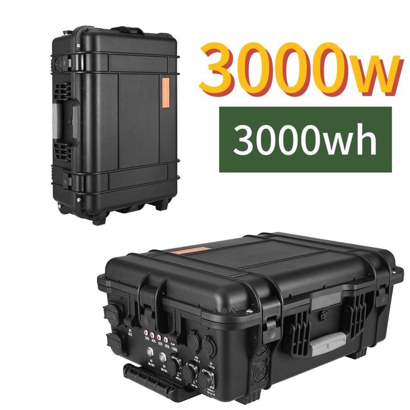 캠핑용 3000W 휴대용 태양광 발전소