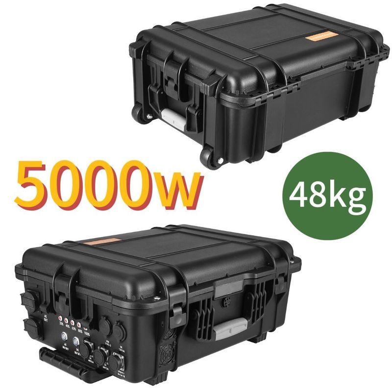 USB 휴대용 5000W 태양광 발전소 야외 여행 캠핑 및 비상 상황