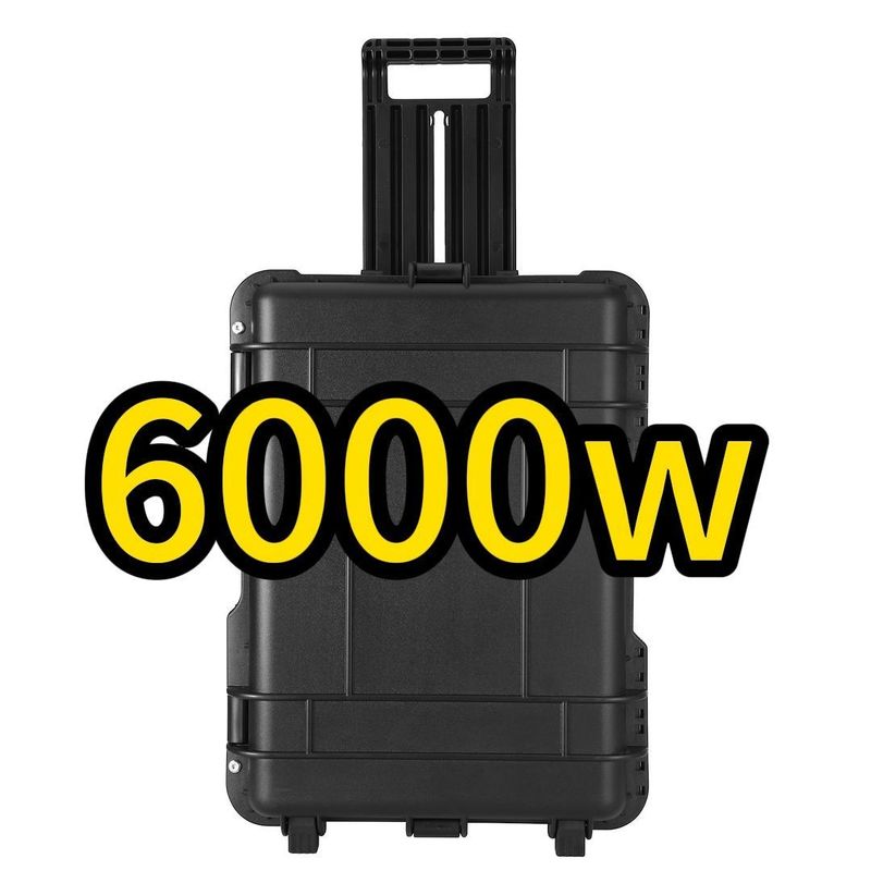 USB/C 타입 18W 맥스 홈 및 캠핑 휴대용 충전기 6000W 6216WH ST-60 발전소