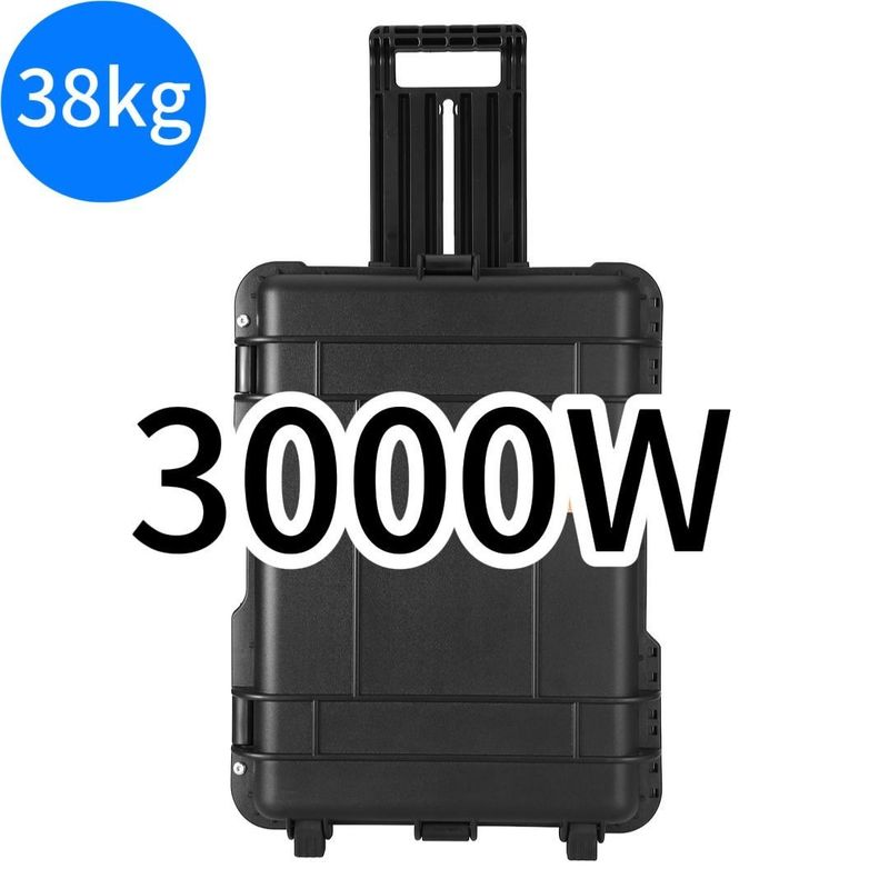 4000W/3840wh 대용량 이동 전원 공급 장치 야외 여행 비상 저장 전원 1