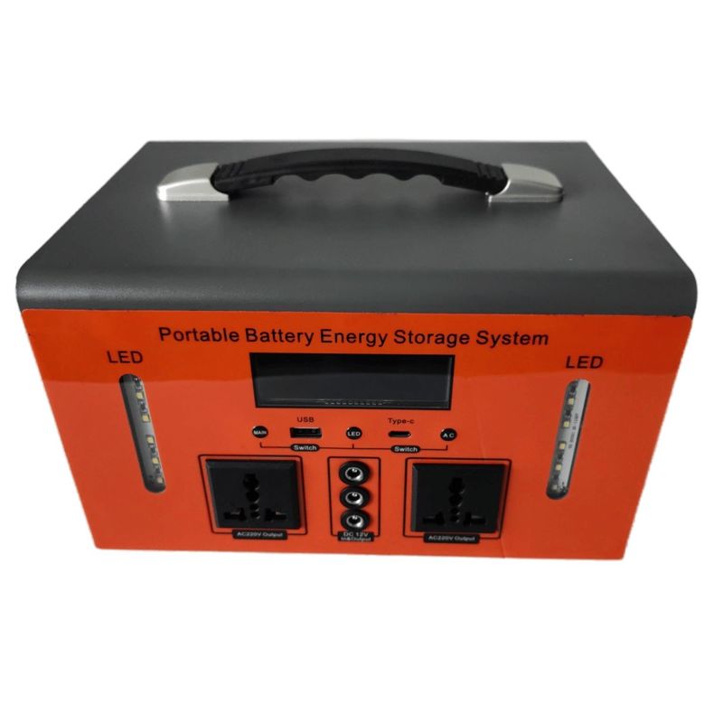 300W/500W 소형 휴대용 M3 연결 UAV 환경 모니터링 발전소 XT300