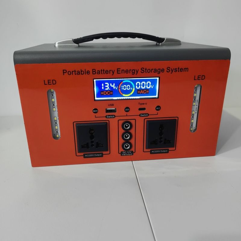 소형 300W/LiFePO4 휴대용 발전소 과부하 보호 및 수정 파도