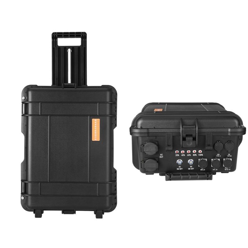LT-40 3840wh/4000W LiFePO4 휴대용 태양 발전기 110V 야외용 발전소