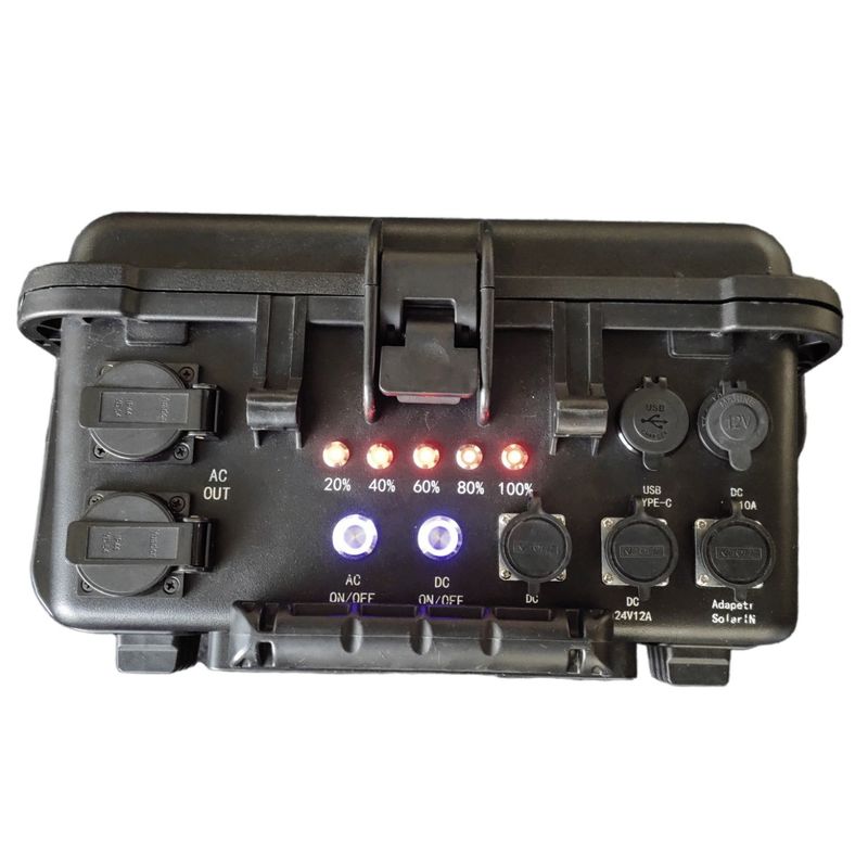 4000W/3840wh 휴대용 배터리 발전소 캠핑 및 가정용 완벽한 솔루션