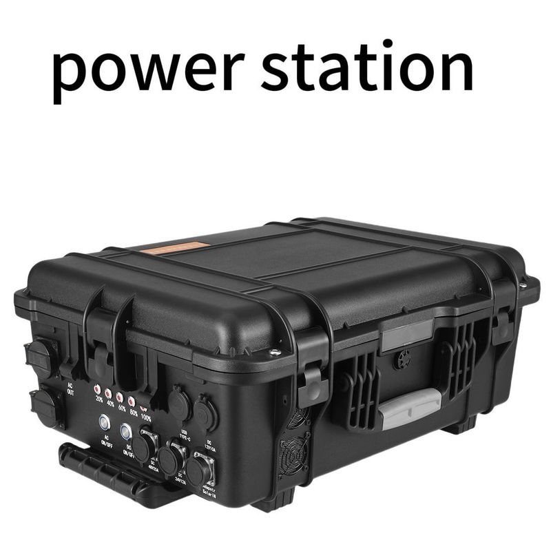 ST-60 6000W/6216wh 야외 캠핑용 휴대용 발전소