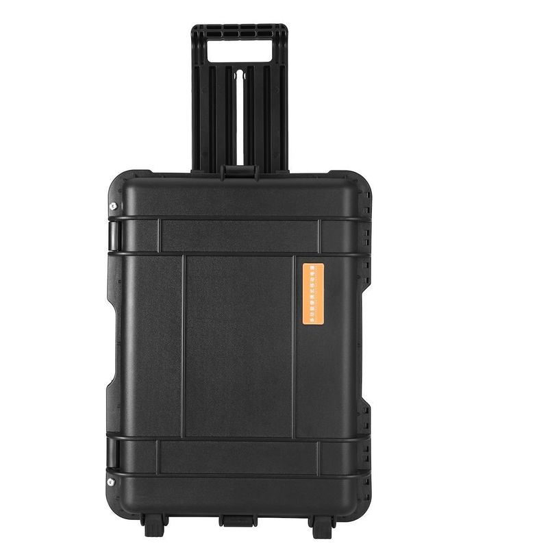 110V/220V 검은색 6000W 휴대용 전력 발전소 야외 캠핑 RV 및 비상 충전